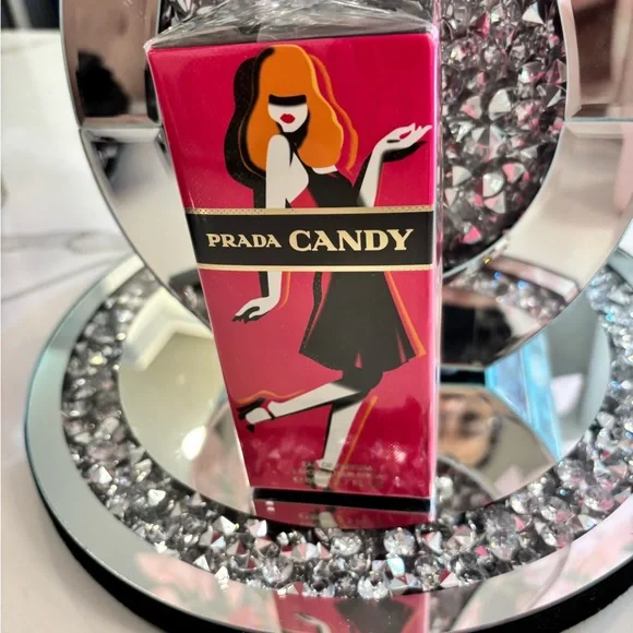 Prada Candy with Bold Pink and Black Design - Picture 1 of 1